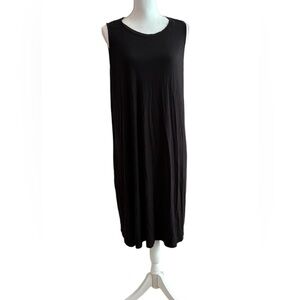Time and True stretchy black dress